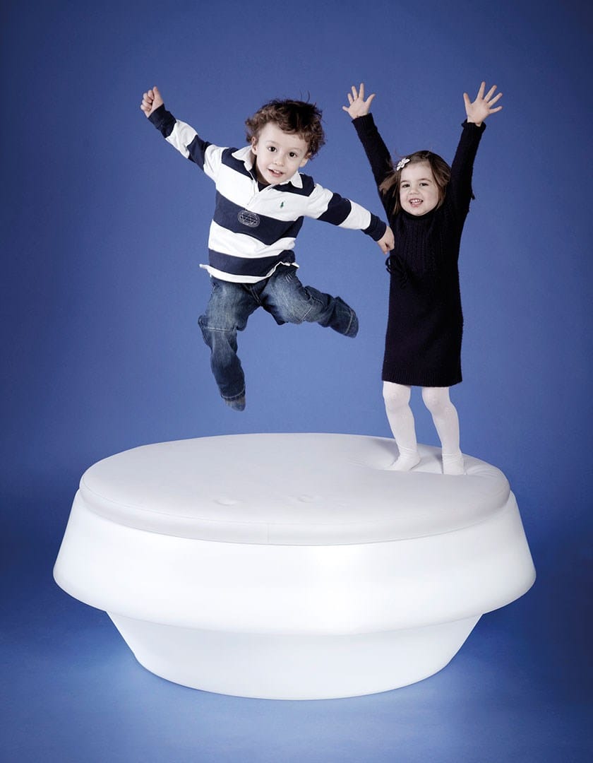 Круглый полиэтиленовый пуф SLIDE GIÒ POUF ARCH-00073266 - Вид №9