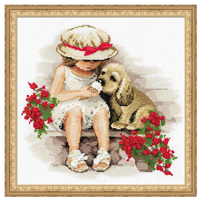 1333 Набор для вышивания Сладкоежки 30 х 30 см RIOLIS Сотвори Сама 