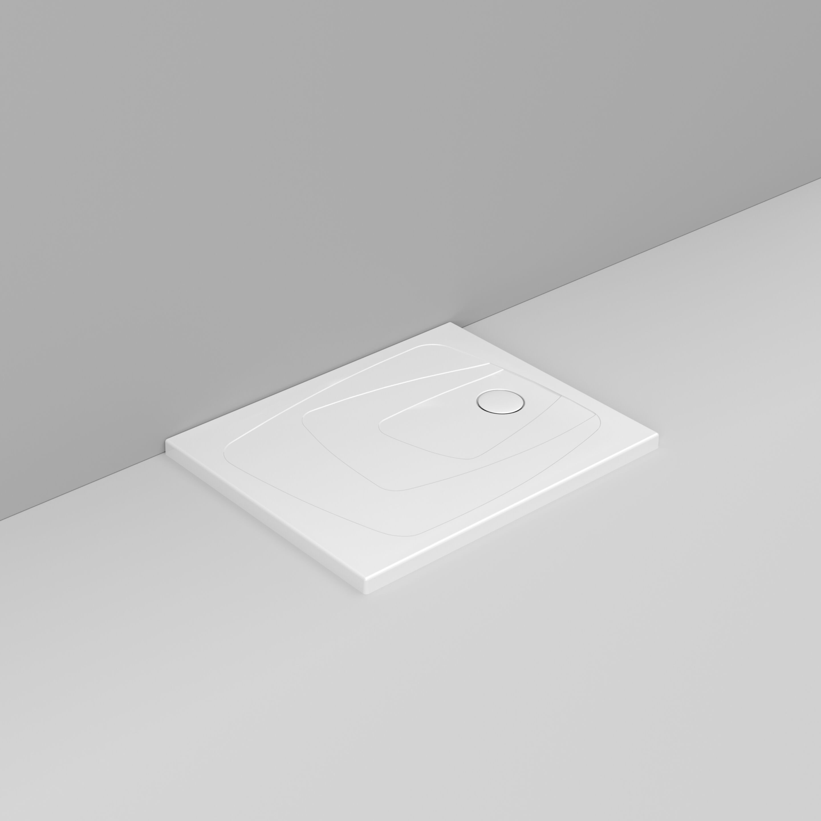 Керамический нескользящий прямоугольный поддон для душа Ceramica Dolomite за пределами ARCH-00148401 - Вид №18