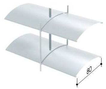 HELLA Регулируемый скользящий солнцезащитный крем из экструдированного алюминия sun-id-1363649 - Вид №2