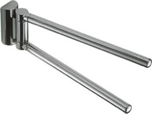 B0113 Держатель полотенца двойной поворотный 25 см, COLOMBO LUNA