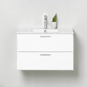 20071210 Afton Шкаф Для Умывальника 800 Белый, Мягкое Закрытие Westerbergs Белый