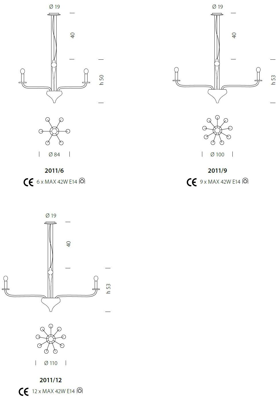 Sylcom Люстра из стекла Sahara 2010/2011 - Вид №7