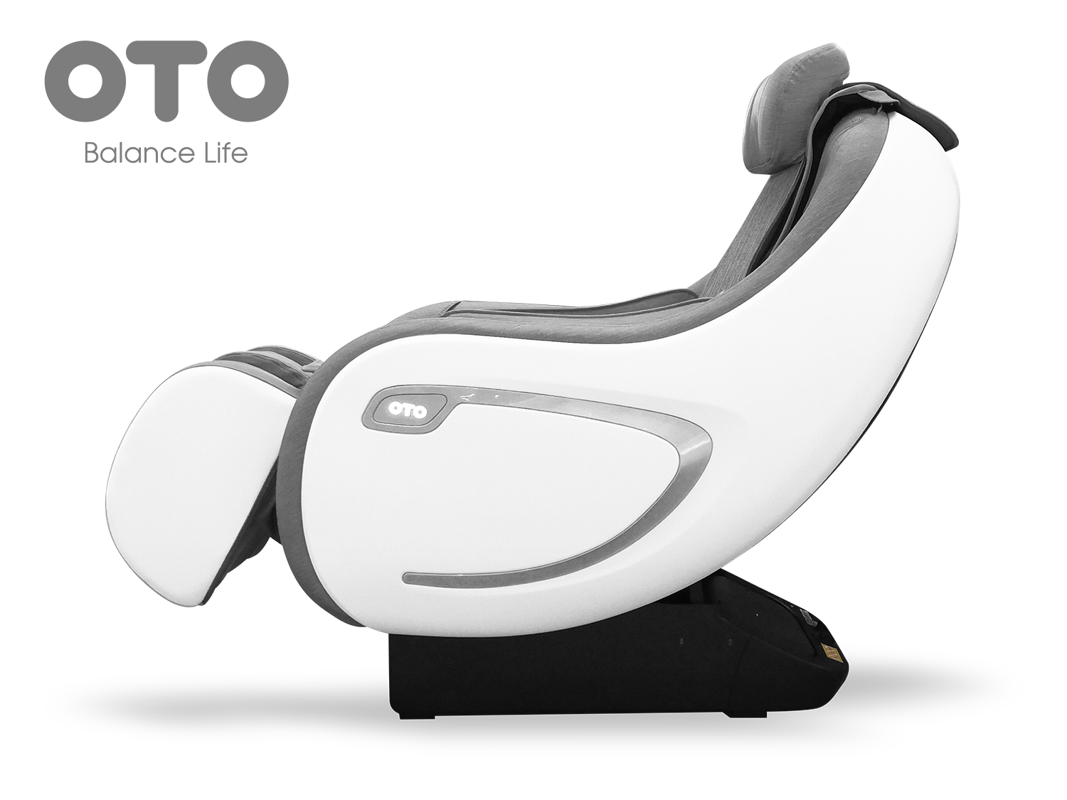 Массажное кресло OTO QUANTUM EQ-10 CHECK GREY ОТО sun-id-2008074