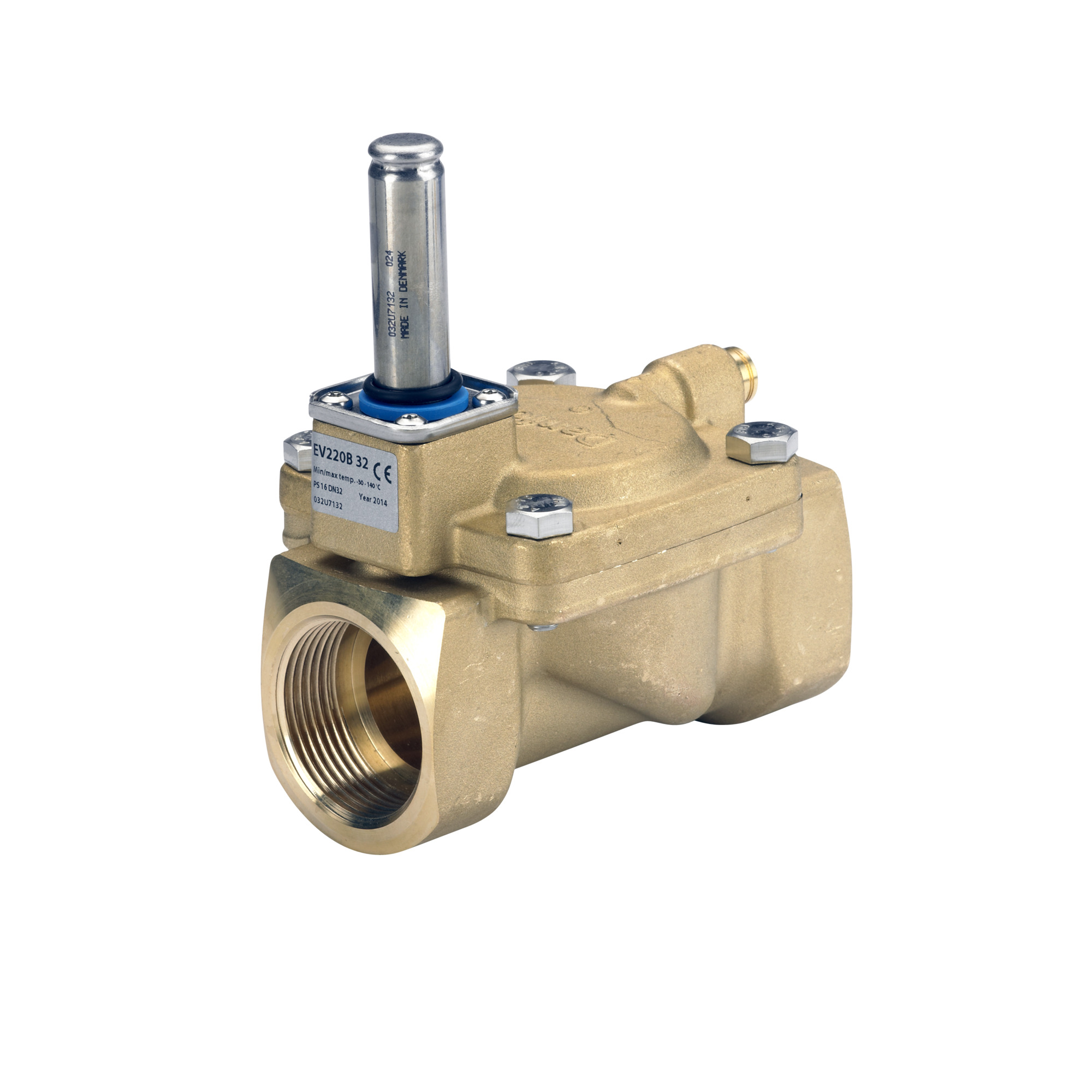 Danfoss EV220B — двухходовые электромагнитные клапаны для общей промышленности Клапан электромагнитный EV220B с кат. 032U460416  - Вид №78