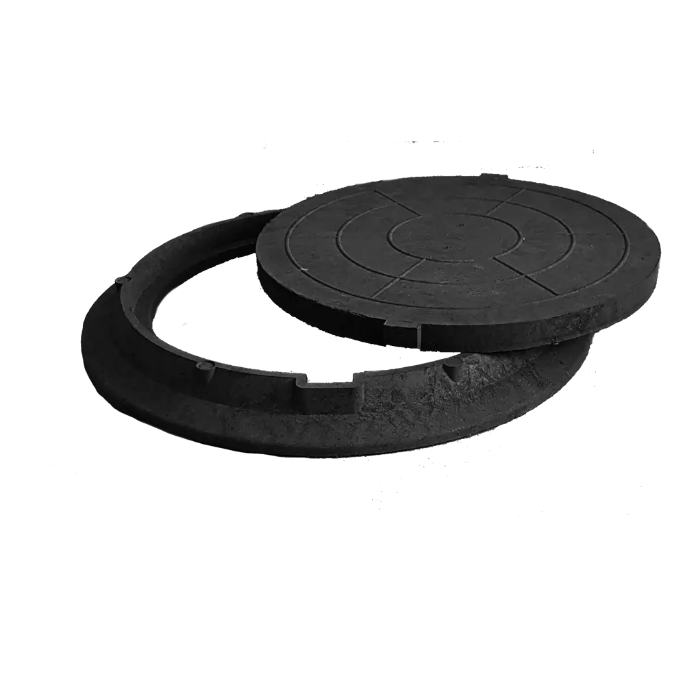 Переход конусный с крышкой 795 мм цвет чёрный 82290425 STLM-2123173 Santreyd 