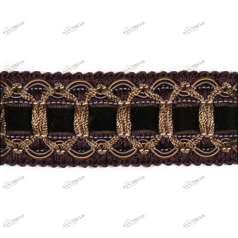 COLORISTICA Тесьма Royal AG964 col.1006 Фурнитура  Royal 