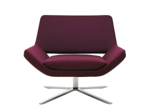 Кресло из ткани