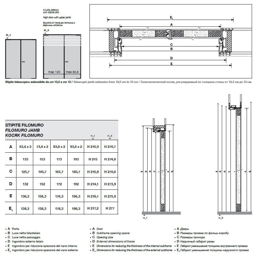 Кожаная распашная дверь Longhi Aluminiun Chic-Doors ARCH-00078870 - Вид №3