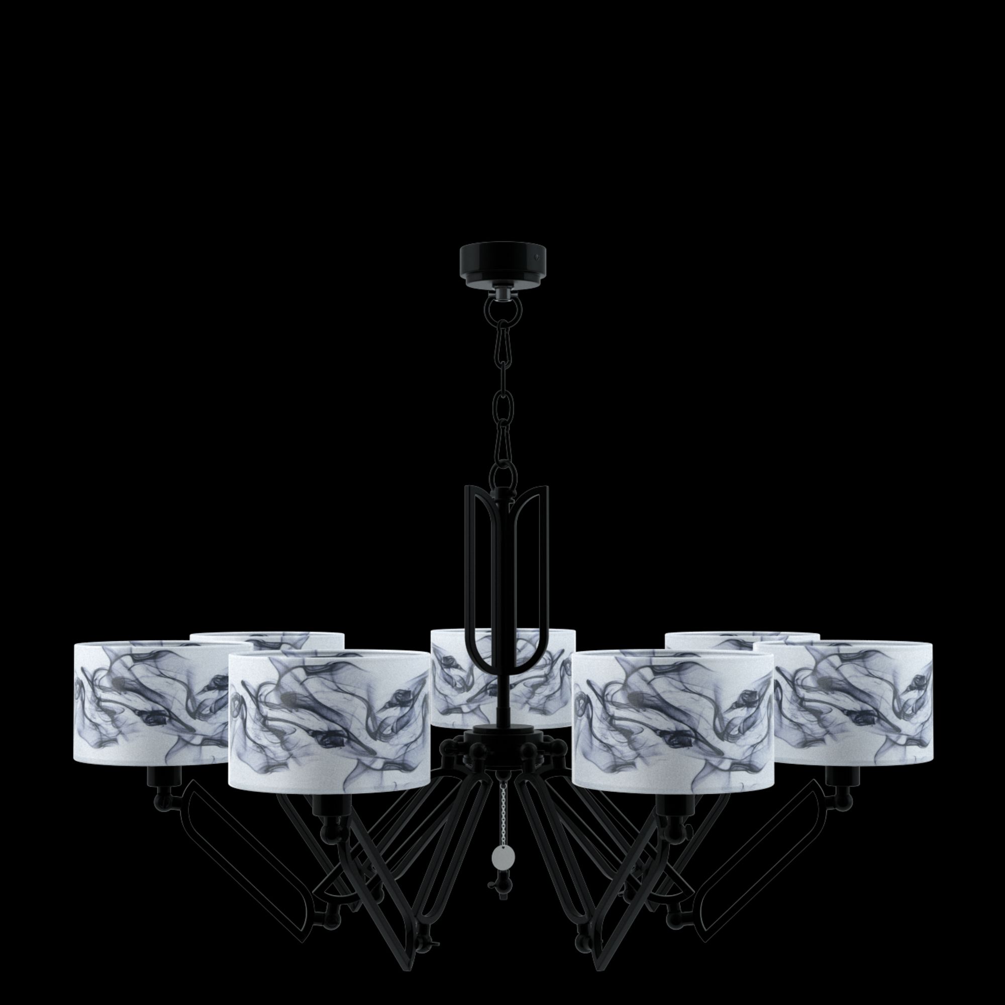 M1-07-BM-LMP-Y-10 Люстра 1 Maytoni Hightech  - Вид №2