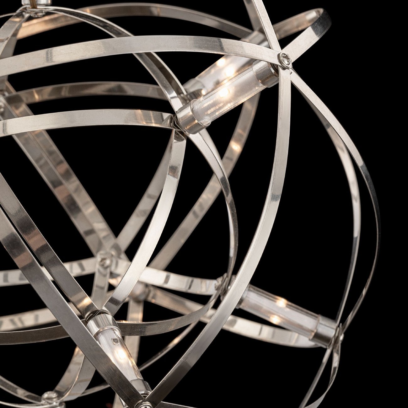 Светильник подвесной светодиодный хром Amber FR5099PL-L6CH FREYA MODERN 00-3957103 Хром - Вид №1