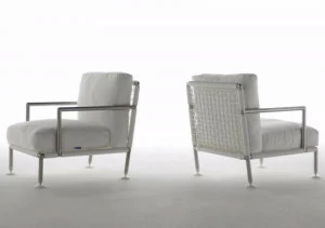 Coro Садовое кресло из ткани с подлокотниками Nest