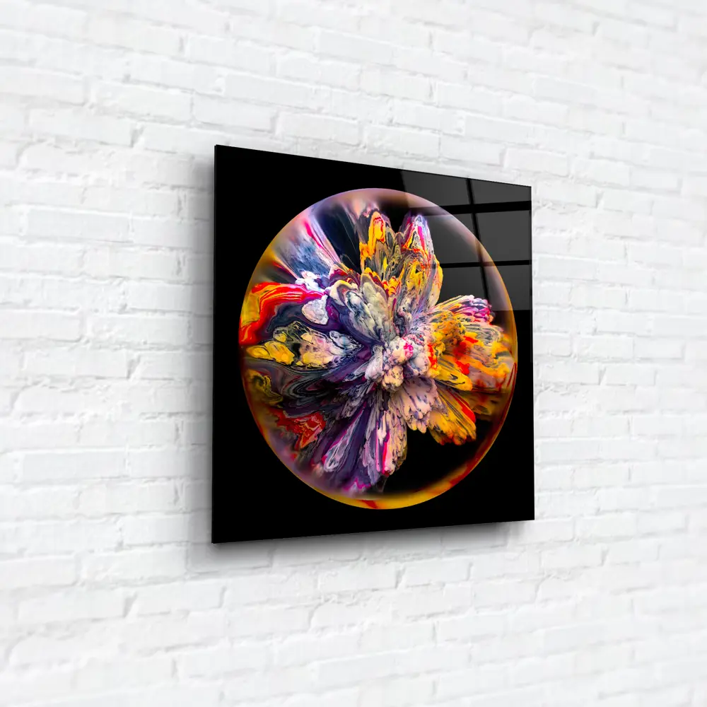 Картина на стекле «Космо» 40x40 см цвет оранжевый 82977319 STLM-2010551 ARTABOSKO  - Вид №3