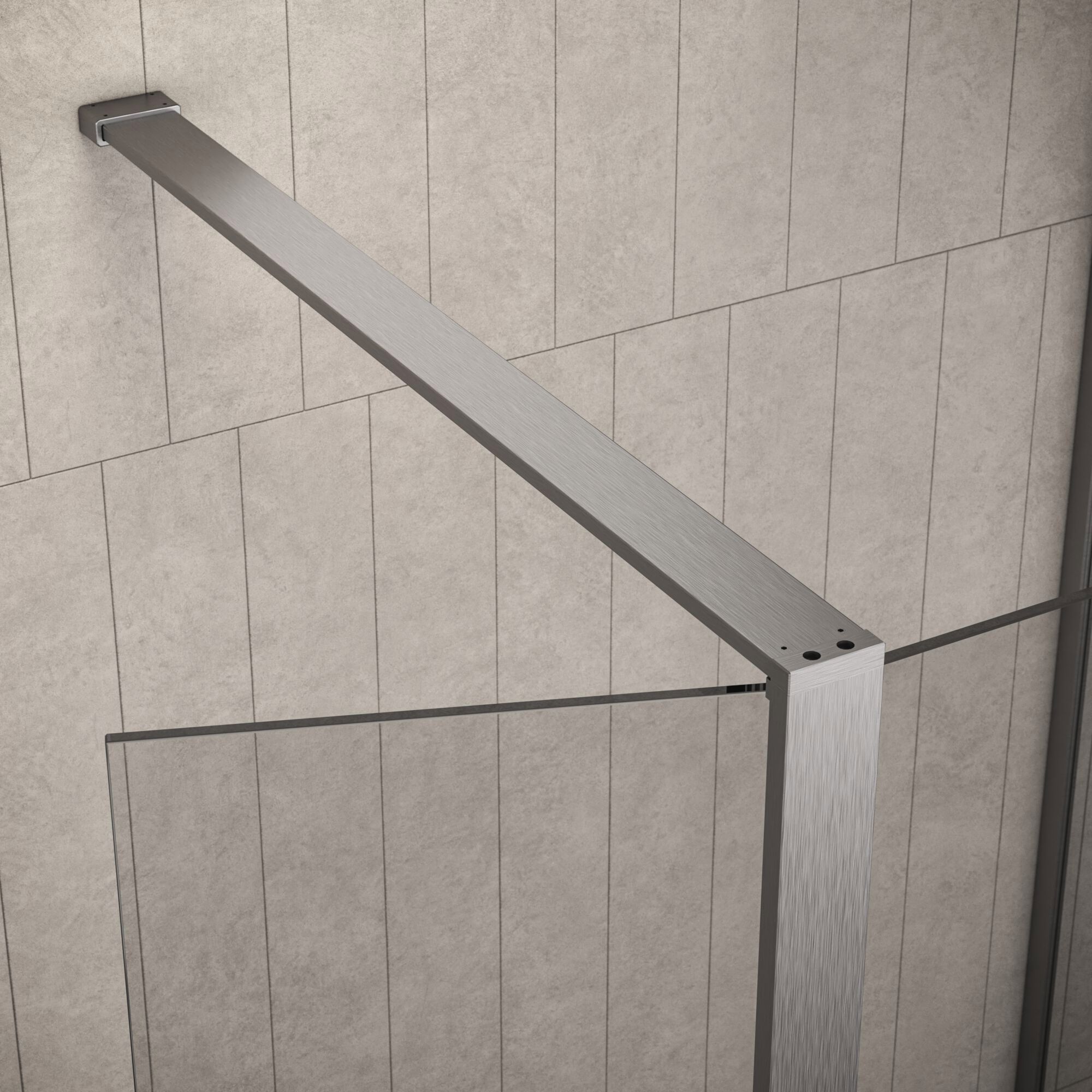 Душ из закаленного стекла Kinedo Pure Alu-8 Walk-in ARCH-00026339 - Вид №2