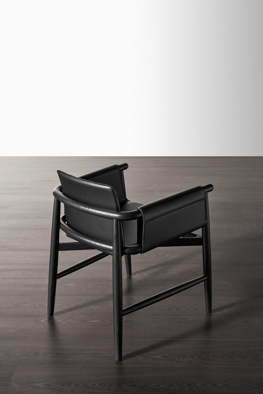 Meridiani Кожаное кресло с подлокотниками Teresina sun-id-1459085 - Вид №2