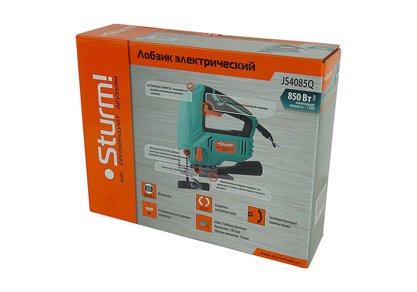 Электрический лобзик Sturm! JS4085Q 9965175 STDN-0085821 - Вид №9