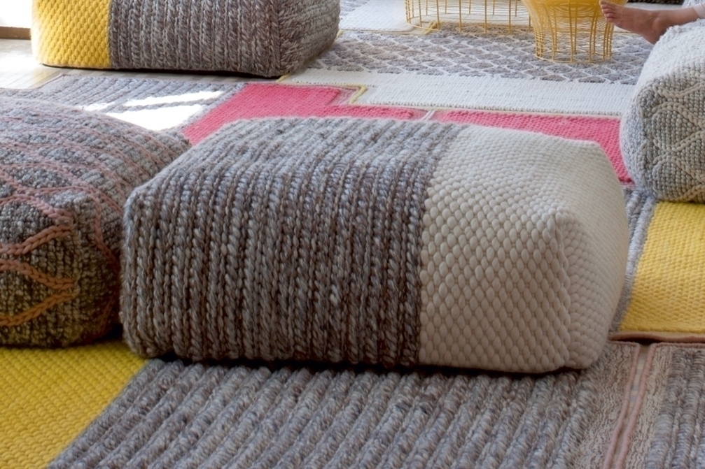 070836 Пуф Plait Ivory GAN Mangas Space  - Вид №4