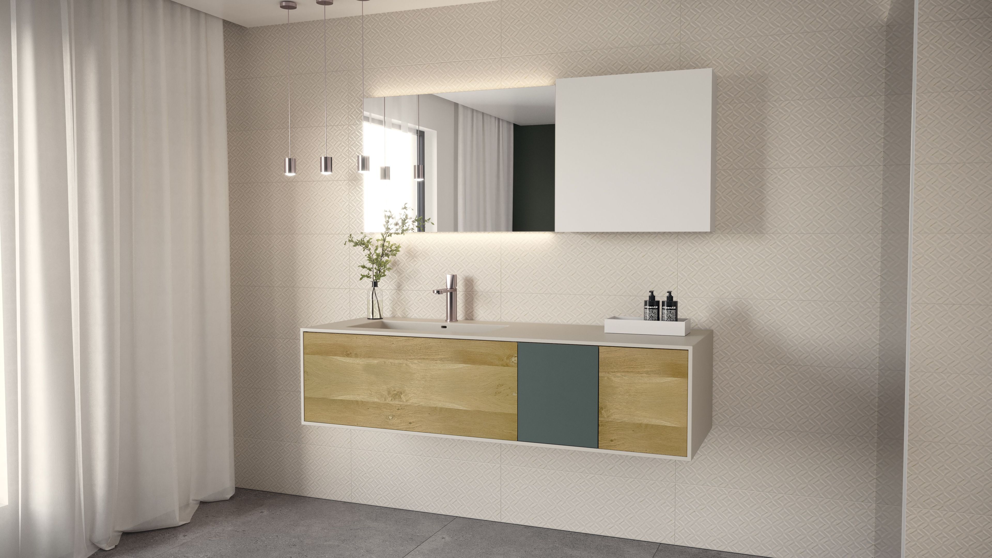 Подвесной умывальник с ящиками Acquapazza PLAY with Matter ARCH-00095537 - Вид №1