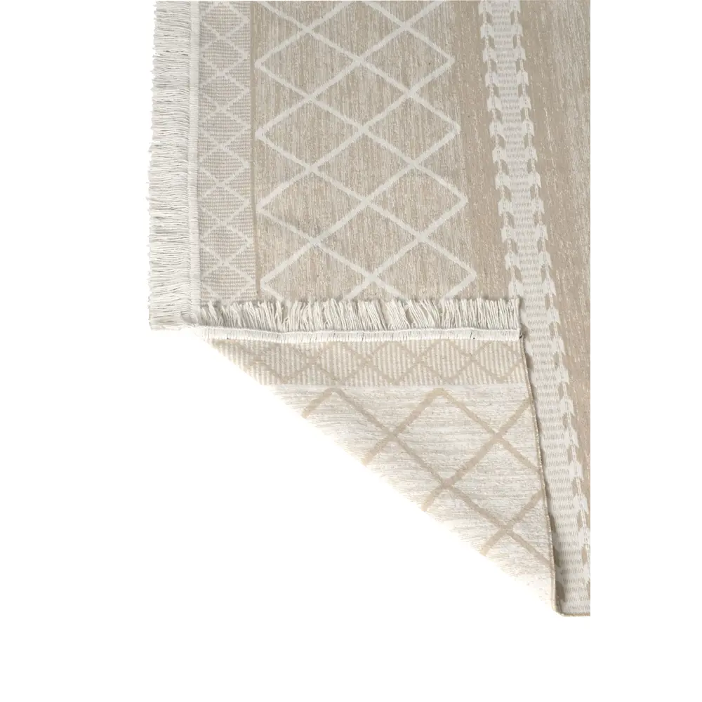 Коврик декоративный хлопок Sacli Lira F1 120x80 см цвет бежевый 89407932 STLM-2098184  - Вид №2