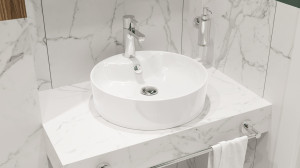 BST43SLWB01SH Накладной умывальник Shelf SANITA LUXE Best