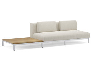 2-местный акриловый тканевый садовый диван