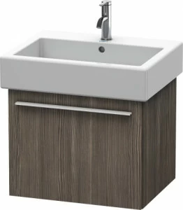 XL604405151 X-Large Тумбочка подвесная Сосна коричневая, декор
