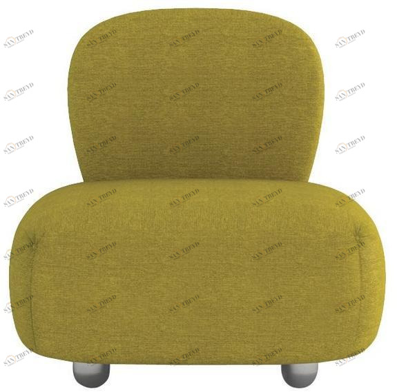 Maletti Кресло из ткани по контракту Bohème P3210 Boheme