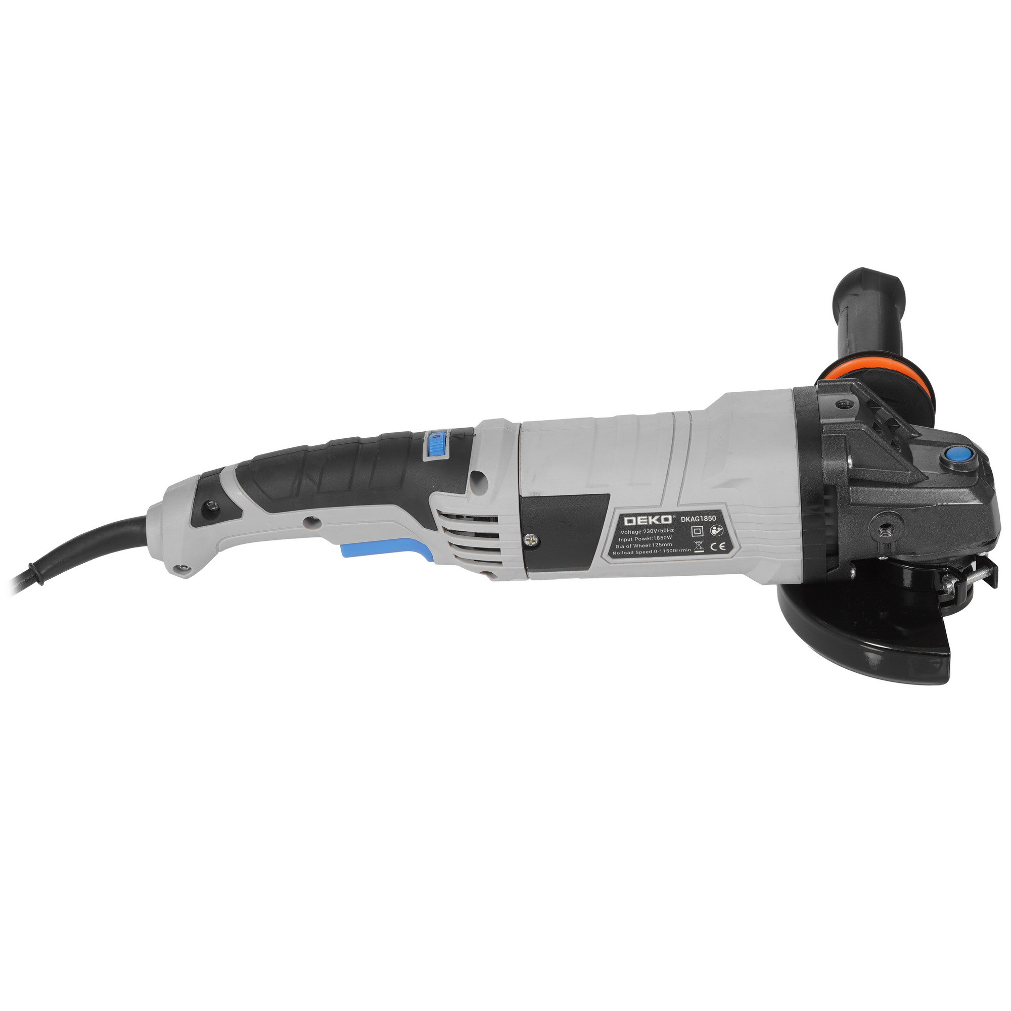 Углошлифовальная машина (УШМ) DEKO DKAG1850 5445920 STDN-0091063 - Вид №3