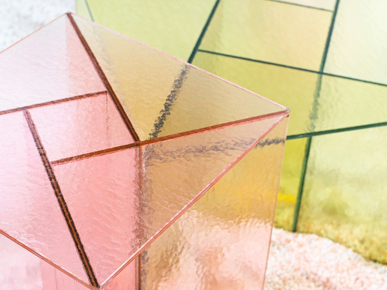 Квадратный стеклянный журнальный столик In Stock Pulpo ARCH-00138600 - Вид №4