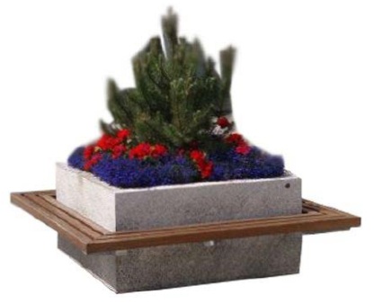 11525 БОЛОНЬЯ, скамья из бетона LAB.Space  - Вид №1