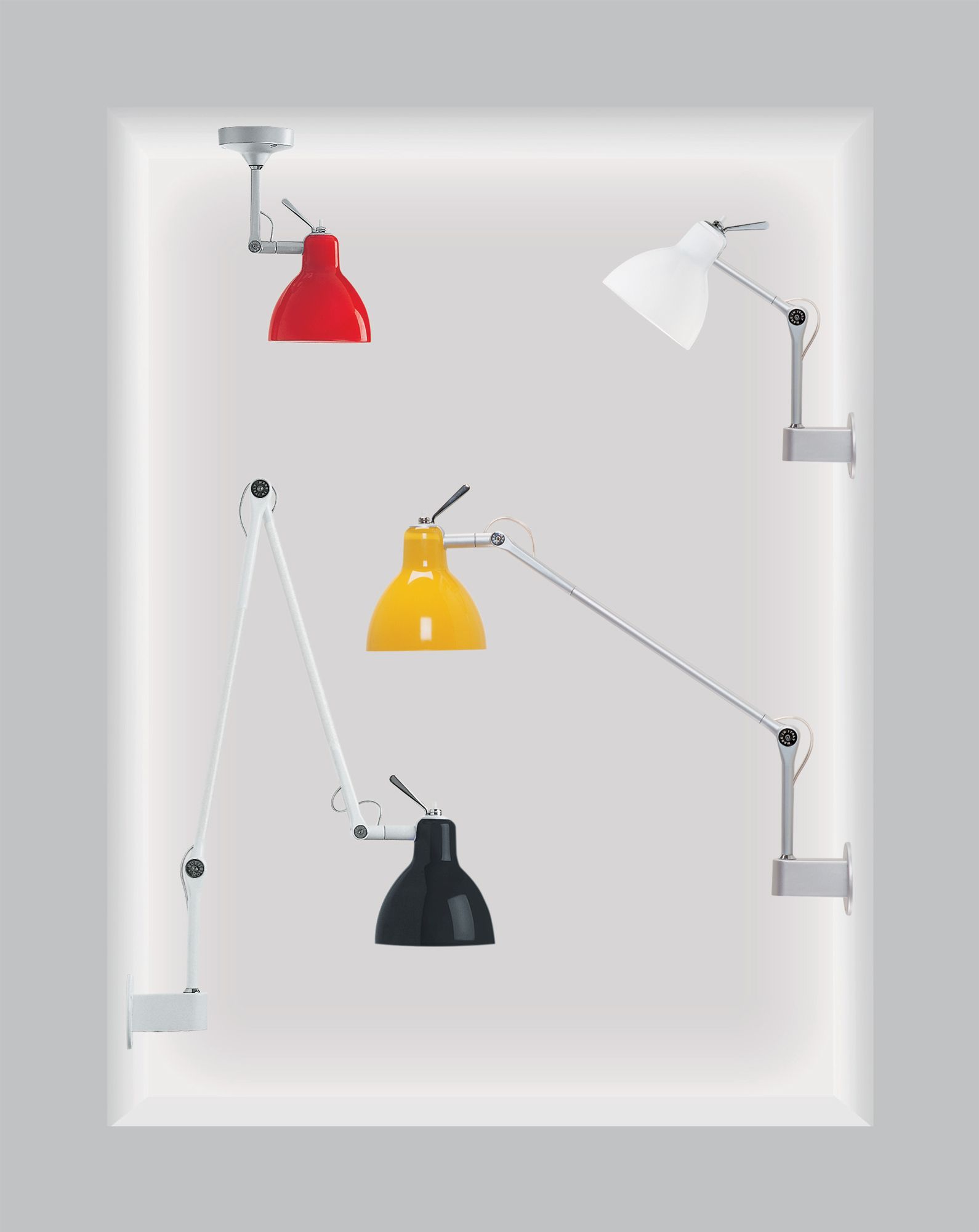 Регулируемая витражная настенная лампа Rotaliana Luxy ARCH-00037054 - Вид №2