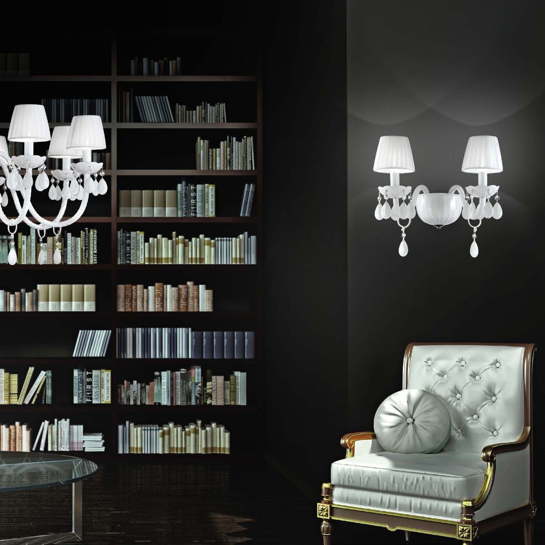 Masiero MILORD A2 T TR glass бра 116086 - Вид №1