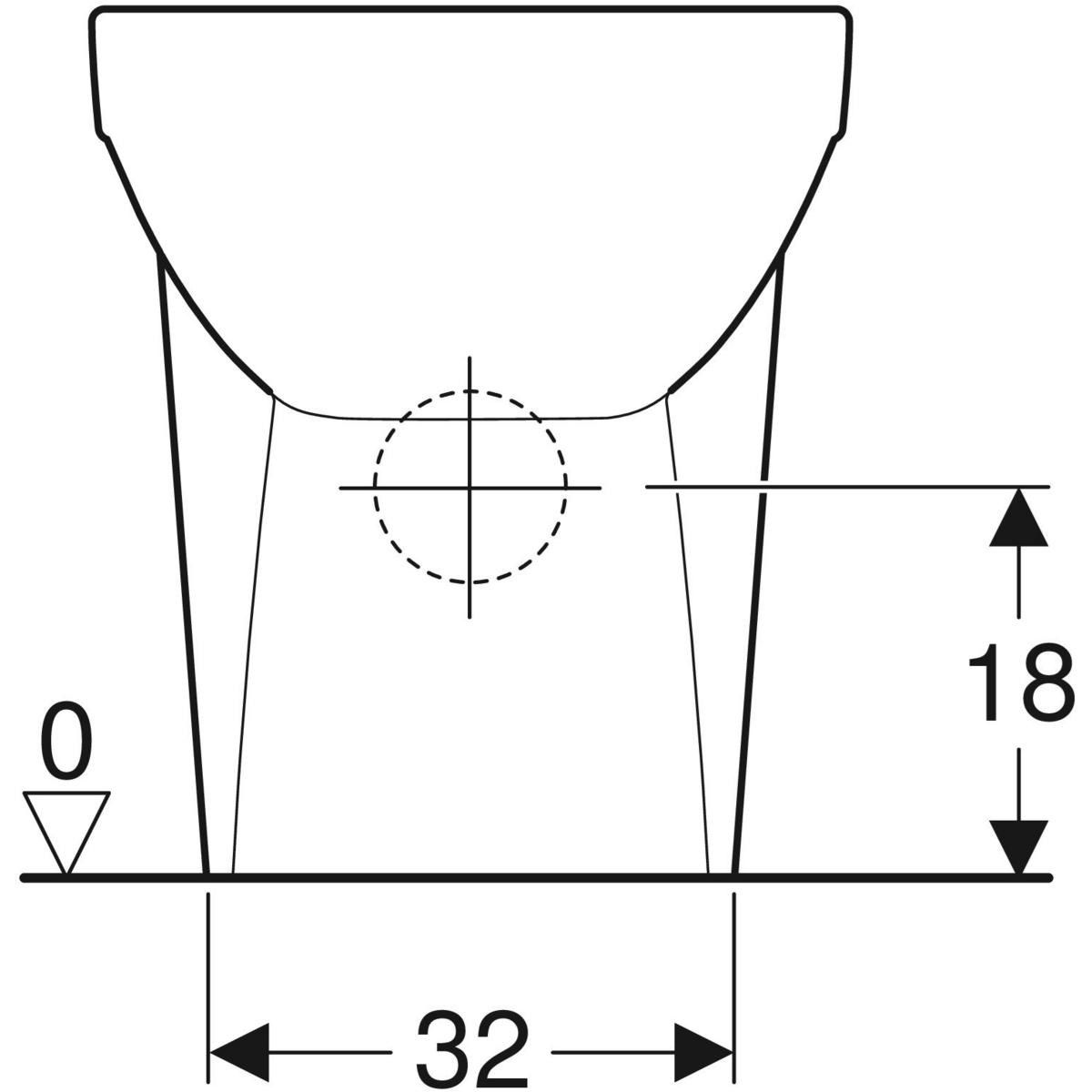 Wc Wire настенная витрина для пола Geberit площадь Сельнова ARCH-00027427 - Вид №3