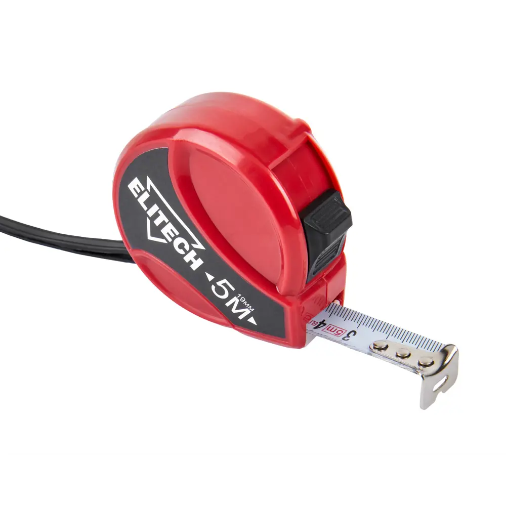 Рулетка измерительная ELITECH ДМ 5 метров с фиксатором 89407173 STLM-1568536
