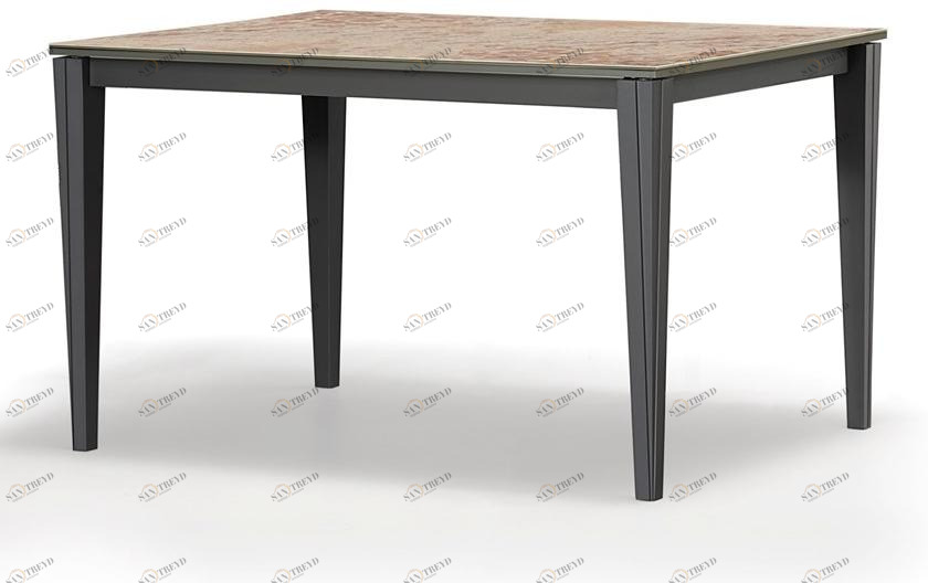 Natisa Раздвижной стол из керамики и подставка из бука sun-id-1504981