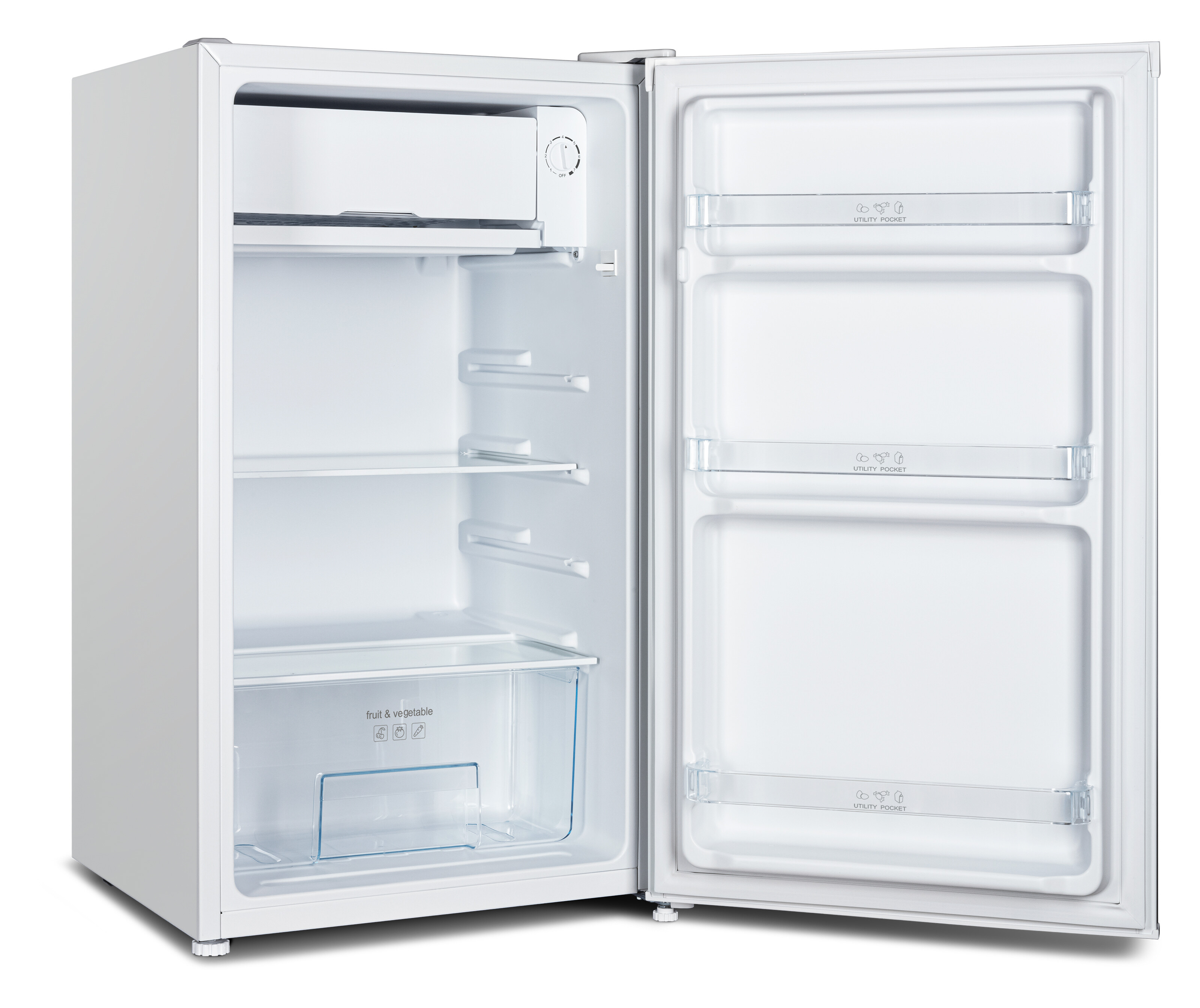 9069190 Холодильник компактный   Nordfrost RF 90 W белый STDN-0104275 - Вид №2