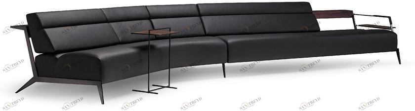 José Martínez Medina Секционный кожаный диван Blacktone sun-id-1459993