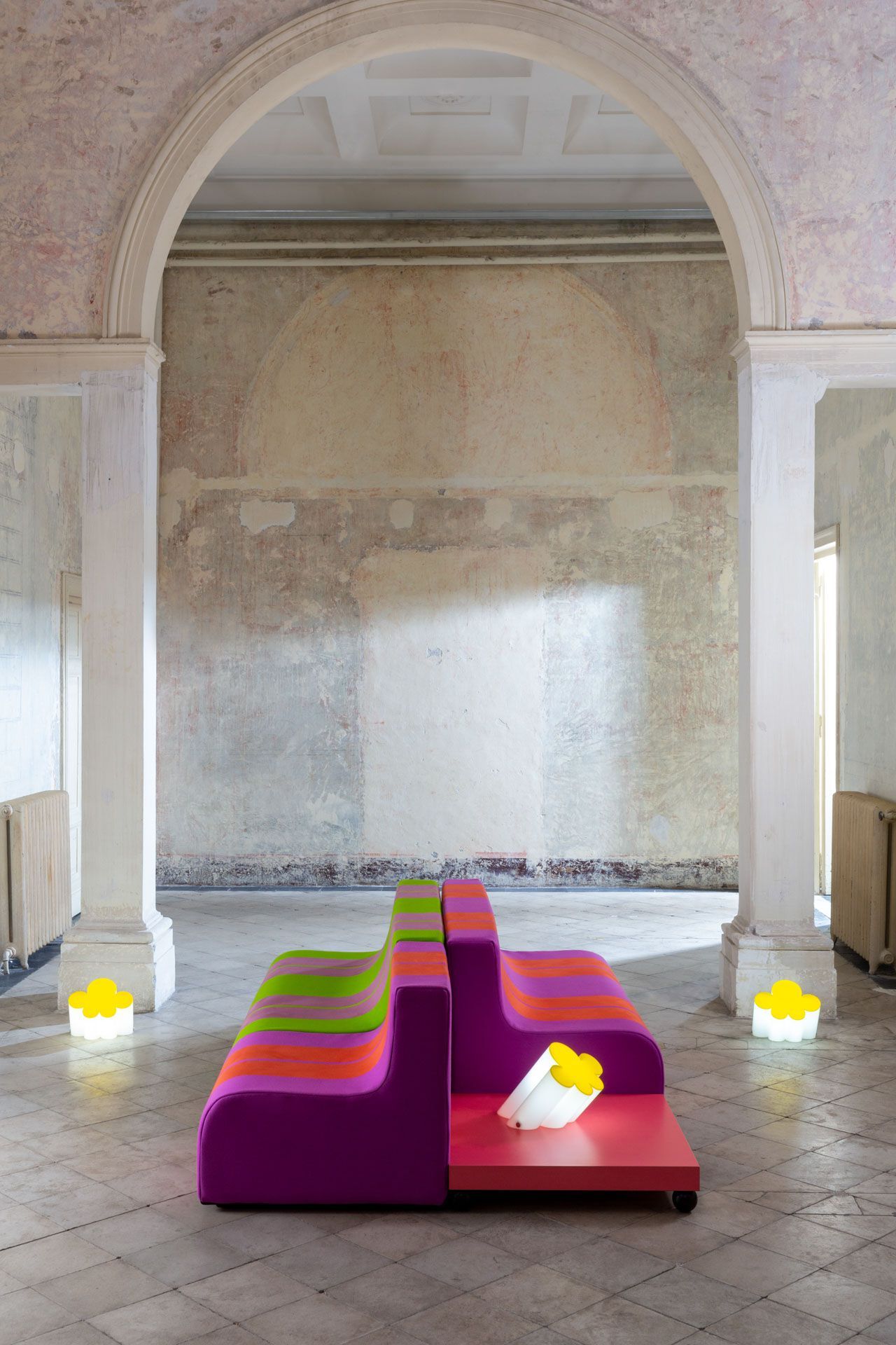 Квадратный журнальный столик из фанеры Poltronova Sofo ARCH-00144915 - Вид №8