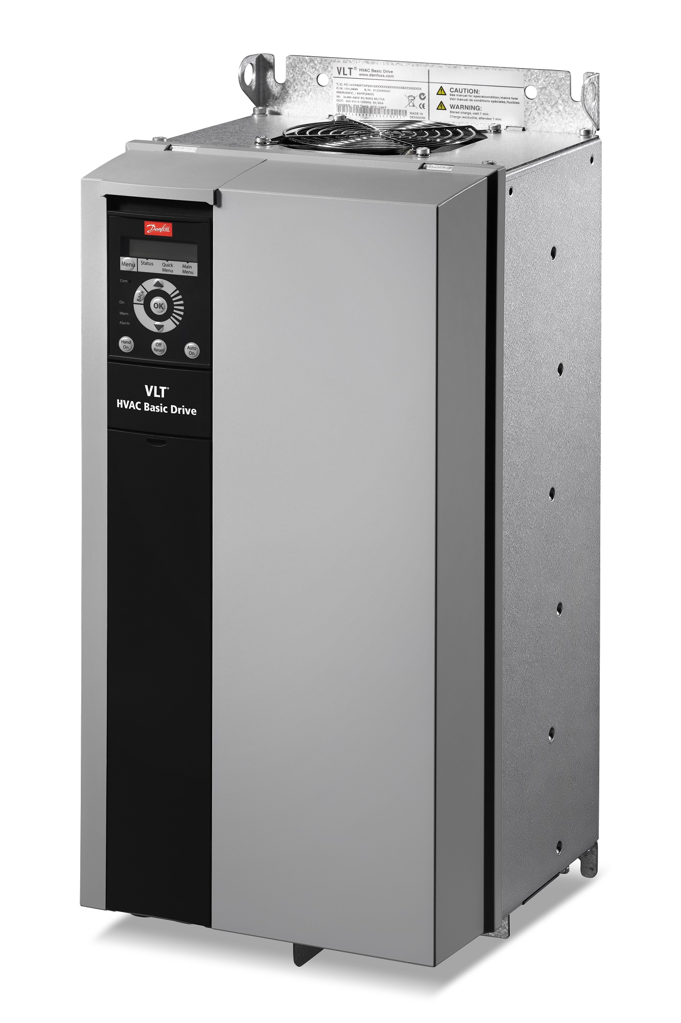 Danfoss VLT HVAC Drive Basic FC 101 — экономичные преобразователи частоты для инженерных систем зданий мощностью от 0,37 до 90 кВт FC-101P75KT4E20H3XXCXXXSXXXXAXBXCXXXXDX 131L9908  - Вид №7