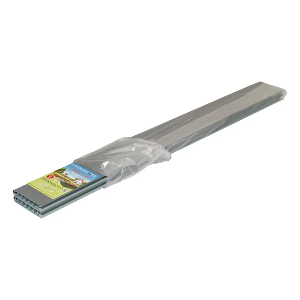 Удлинитель для грядки 100x22 см ПВХ серый 84016417 STLM-2061397 Santreyd 