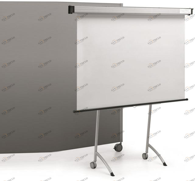TALIN Офисная доска из окрашенного металла на колесиках Multikom sun-id-1471681