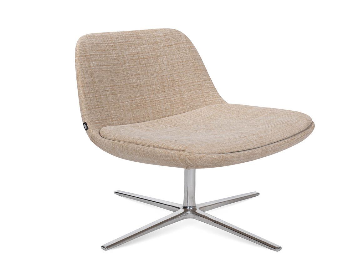 Тканевое вращающееся кресло Infiniti PURE LOOP LOUNGE ARCH-00127442 - Вид №3