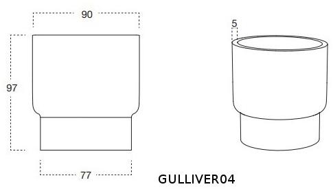 Antonio Lupi Design Бетонный садовый горшок I giganti Antoniolupi sun-id-1402438 - Вид №5