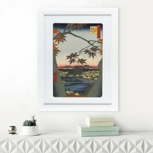 Литография на тонированной бумаге 60х47 см "Цветная гравюра №3, 1840г" КАРТИНЫ В КВАРТИРУ  093786 Белый;зеленый;коричневый;разноцветный