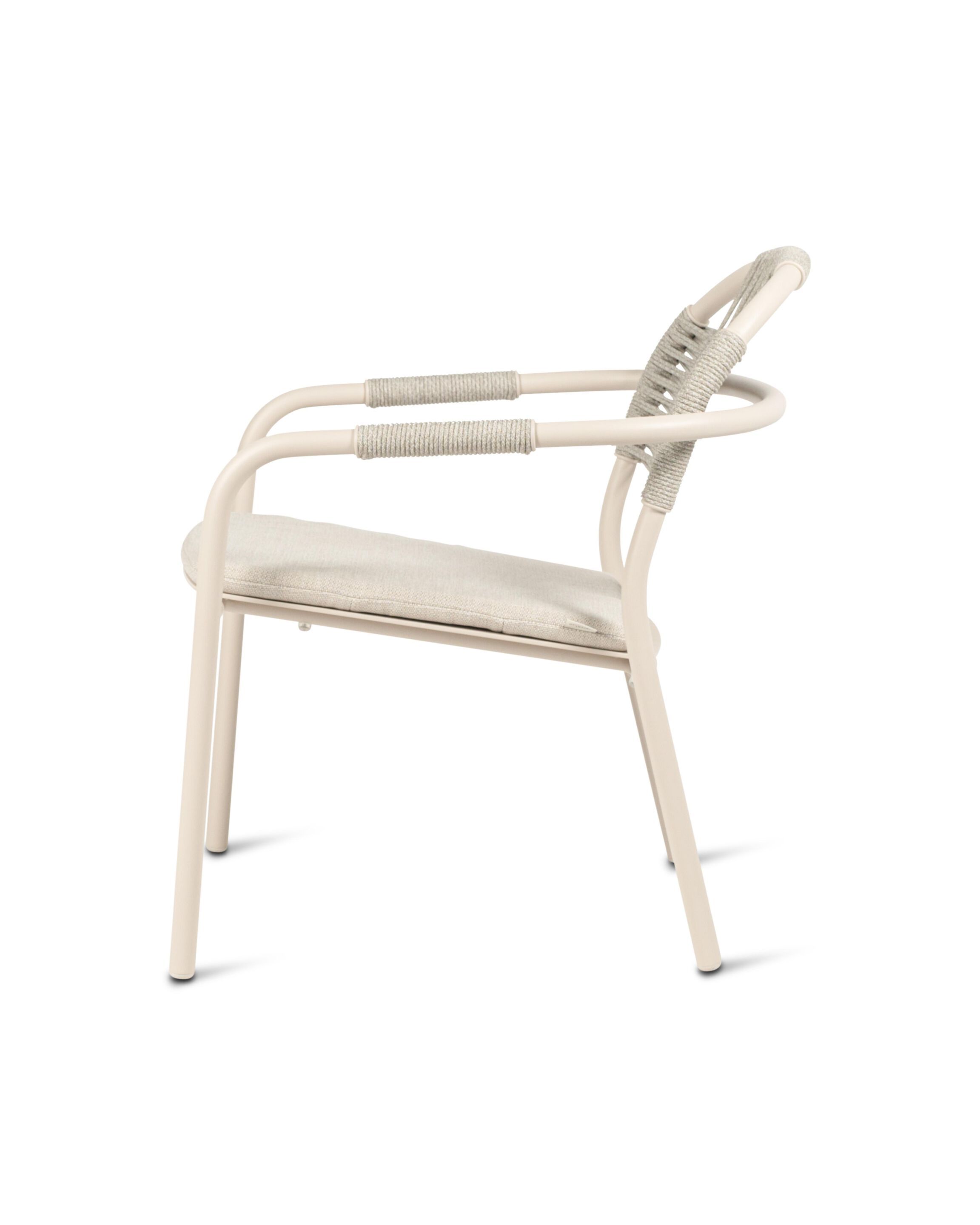 Алюминиевый штабелируемый садовый стул с порошковым покрытием Vincent sheppard Cleo ARCH-00013543