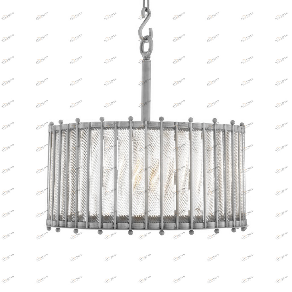 Подвесной светильник Tiziano 4 nickel от Delight Collection KG0907P-4 nickel DELIGHT COLLECTION ДИЗАЙНЕРСКИЕ 243894 Никель 