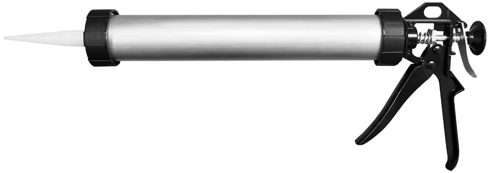 Закрытый пистолет для герметика Vertextools 9016 с объемом 600 мл 87504705