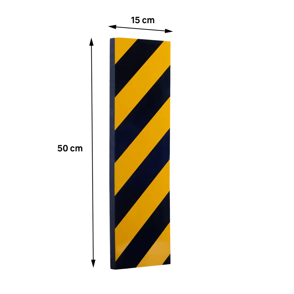 Демпфер для стен Standers прямой 50x15 см, пластик, цвет чёрный 82190161 STLM-2199484  - Вид №6