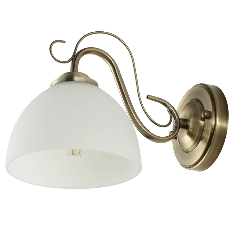 Светильник бра настенный Schaffner Primavera цвет бронза 89442481 STLM-2003329  - Вид №3