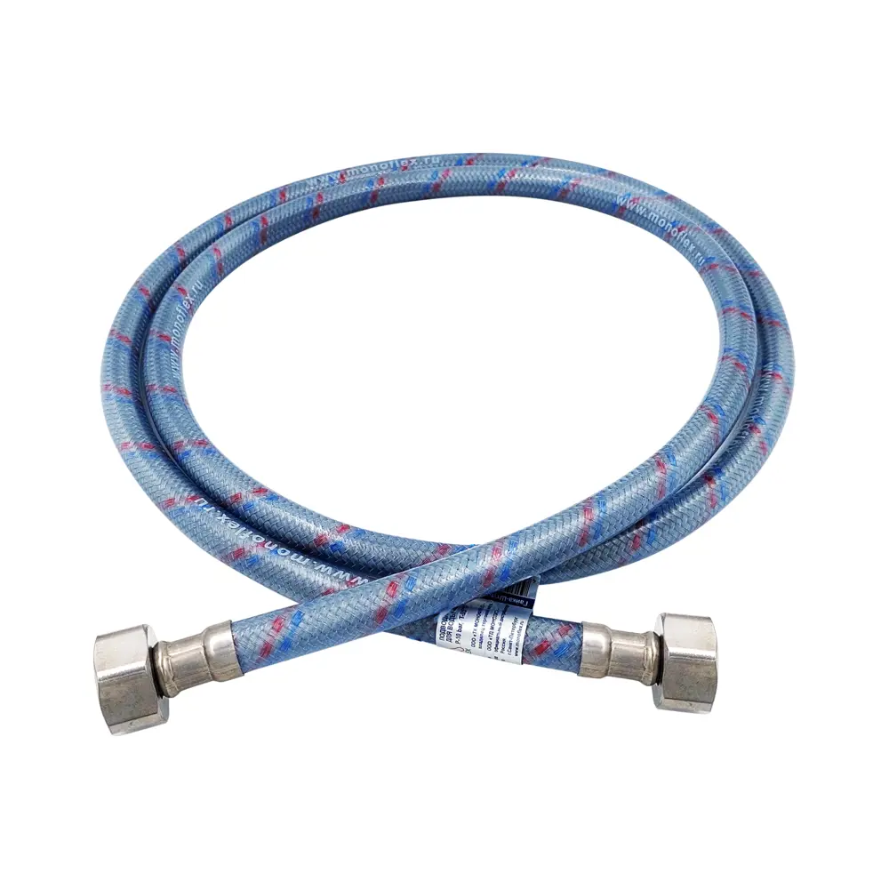 Гибкая подводка для воды Monoflex 1/2" гайка - гайка 150 см 88022983 STLM-2004814  - Вид №2
